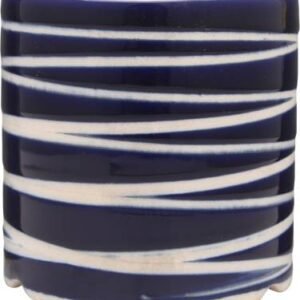 Green Ceramic Solid Color Studio Pot Without Plant Plant Container Set  (Ceramic)