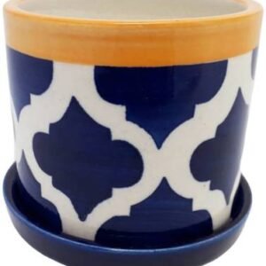 ceramic tabletop for indoor plant Plant Container Set  (Ceramic)