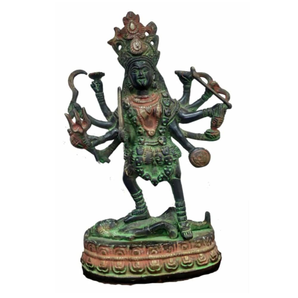 Antique Mahakali Idol | दुर्लभ पुरातन महाकाली प्रतिमा 1 Antique Mahakali Idol | दुर्लभ पुरातन महाकाली प्रतिमा
