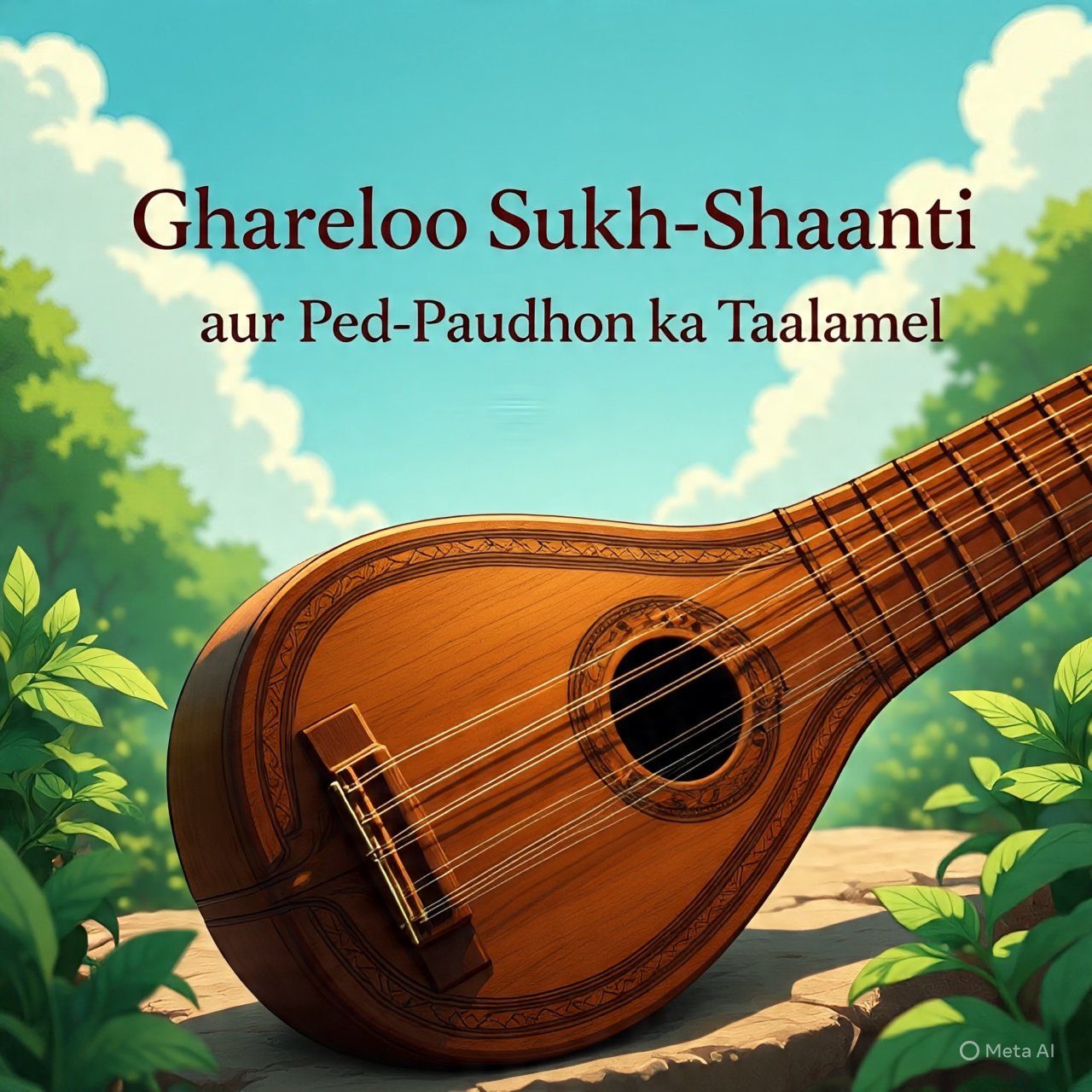 Activity 20 Ghareloo Sukh Shaanti aur Ped Paudhon ka Taalamel